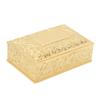Gold Trinket Storage Box Zinc Alloy Metal Jewelry Box Jewelry Boxes Keepsake Box  For Ladies