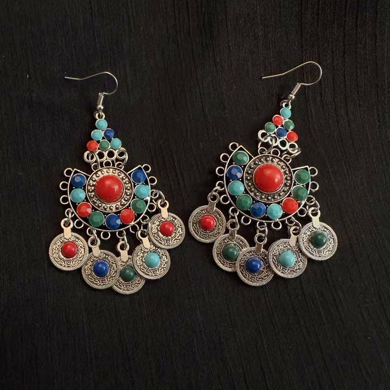 

Богемные серьги с кисточками - Ретро этнический стиль для женской универсальной, длинной европейской и американской моды