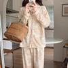 Women's French-Style Bunny Pajamas: Long-Sleeve, Spring/Autumn, Casual & High-End Home Suit