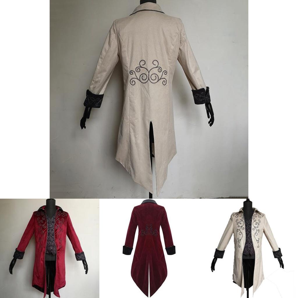Veste Queue de Pie Classique Vintage pour Homme à Col Revers pour un Port Élégant