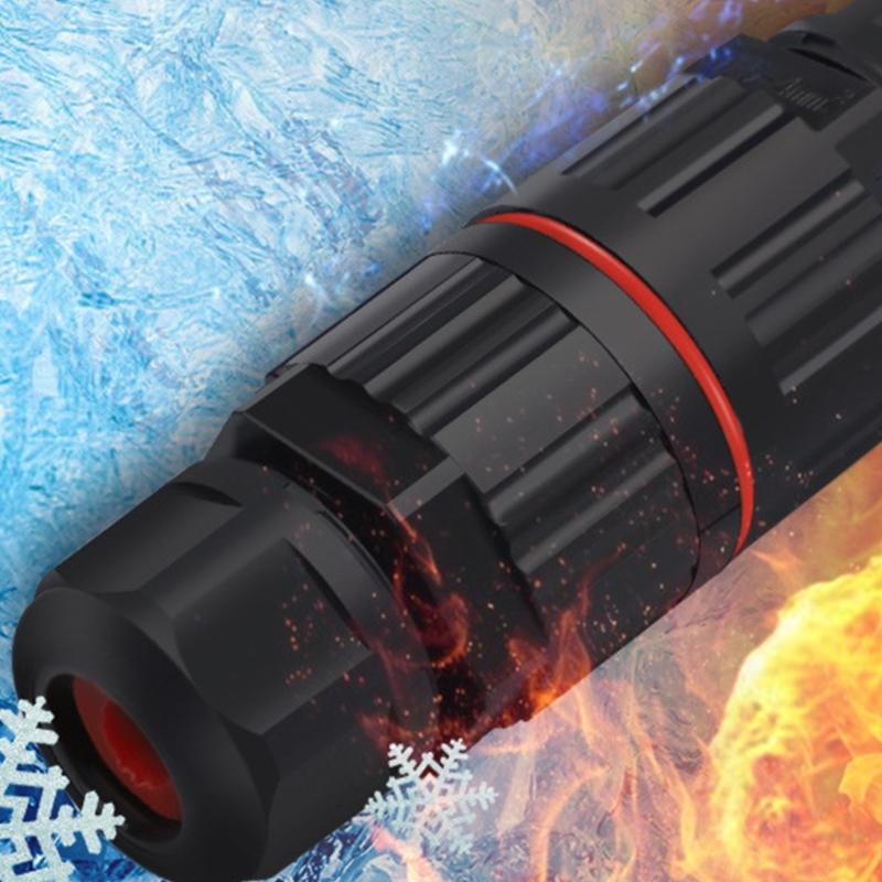 Waterproof Joint Wire Quick Connection Connector 2/3Pin Solderless LED Lamp Wiring Outdoor Rainproof Terminals Enduring