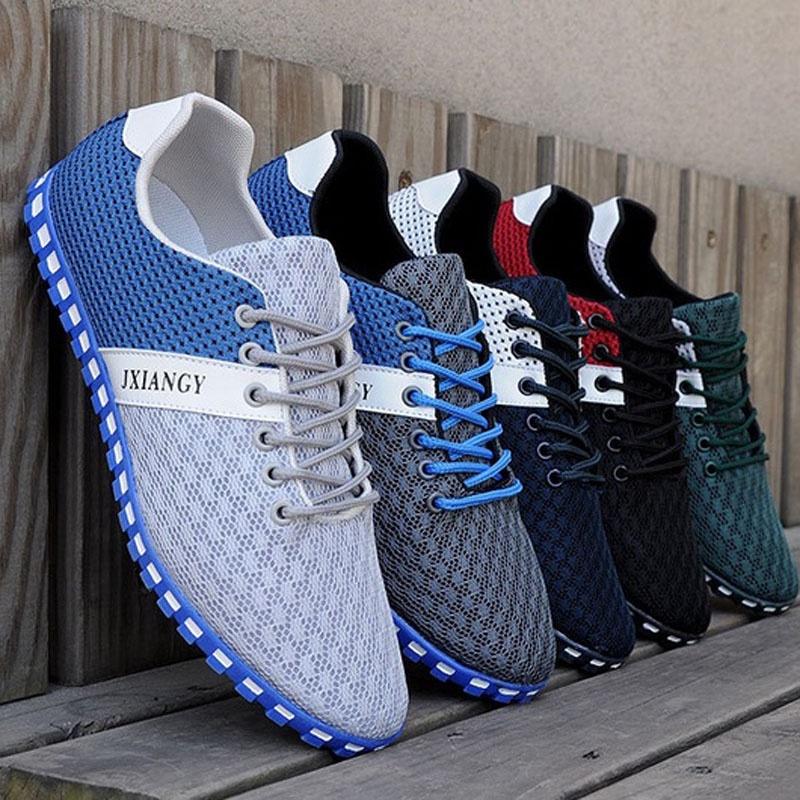 Oversized Men's Fashionable Casual Running Sports Shoes With Breathable Comfort
