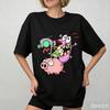 Summer Casual Tshirt Funny Invader Zim Cartoon Pattern Harajuku Style Fashion Tops For Unisex And Unisex Tops