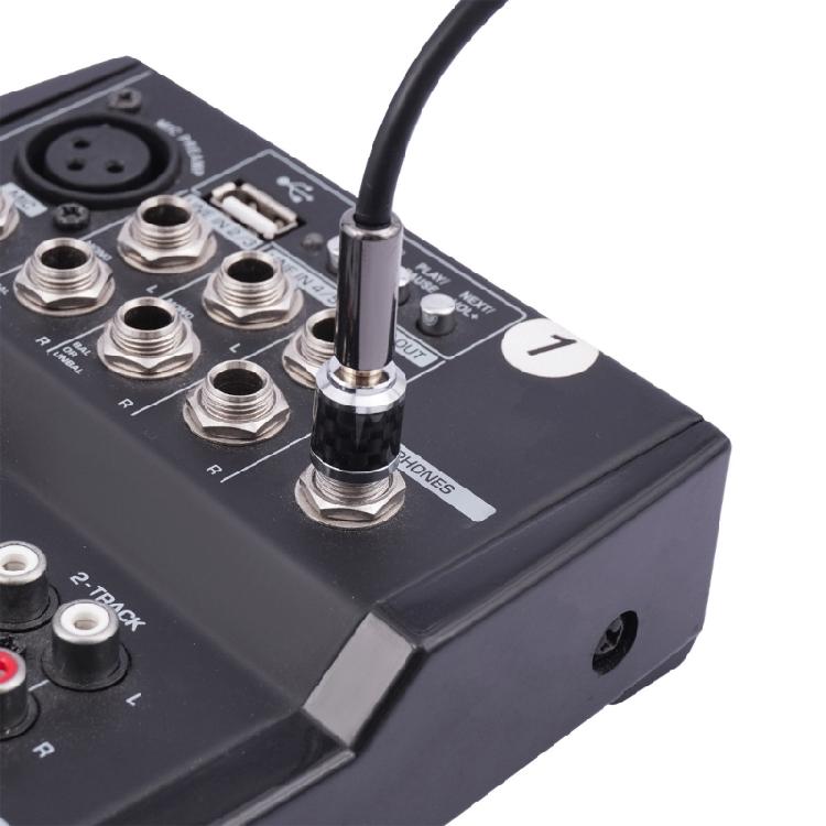 Auditory Connector 3.5mm Female to 6.35mm Male Conversion Adapter for Home Theaters