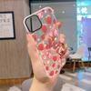 Ins Wind Strawberry Mobile Phone Case Apple 15pro Summer New Transparent Case iPhone17 Anti-drop Soft Case 13 Girls