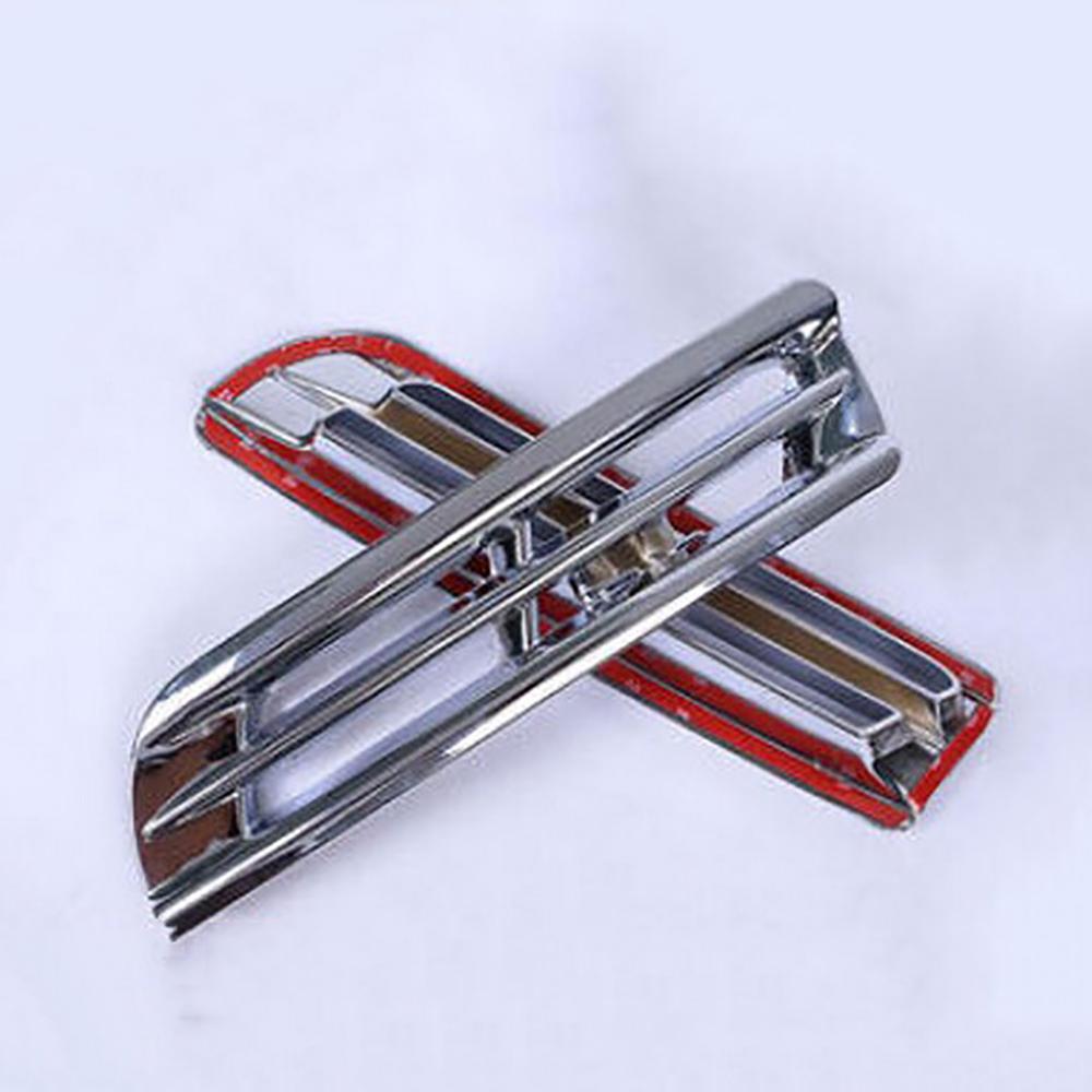 Fog Light Frame Chrome 2x Toyota Highlander 2012-2014 ABS
