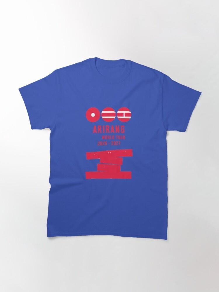 

ARIRANG 20262027 World Tour Tshirt 2026 Summer Mens Womens Luxury Fashion Pure Cotton Oversized Tshirt Street Wear Y2K M