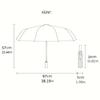 Sport Club Football Crest Printed Automatic Umbrella, 8-Frame for Travel, Camping, Casual Umbrella, Essential Gift for  for Family and Friends