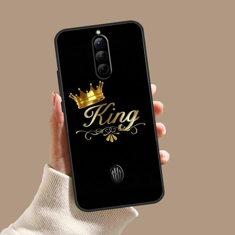 King Queen Couple Lovers Case For ZTE Nubia Red Magic 11 10S 9S 8S 8 9 10 Pro Plus 6 7 6S 7S Pro 5G 6R 10 Air Cover
