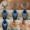 1/3/5/10/20pcs Layered Bohemian Statement Necklace Women's Fashion bib choker