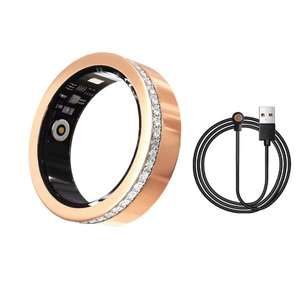 IP68 Waterproof Pedometer Fitness Ring -studded Health Tracker Ring Smart Ring Fitness