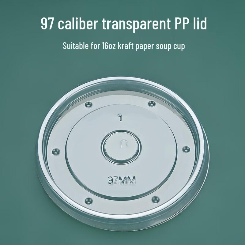 WS Einweg-Kraftpapier-Schüsseln und Deckel