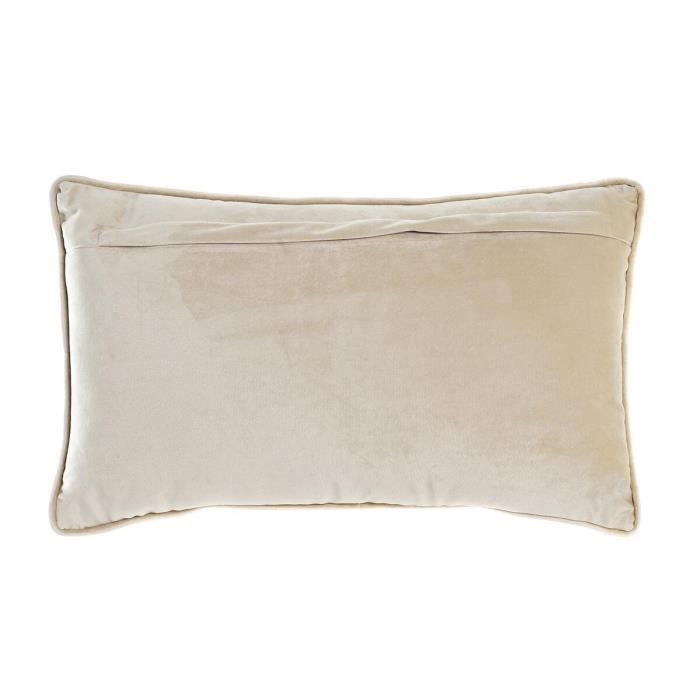 Coussin - Élégance - Doré - 50 x 10 x 30 cm - Rectangulaire - Intérieur
