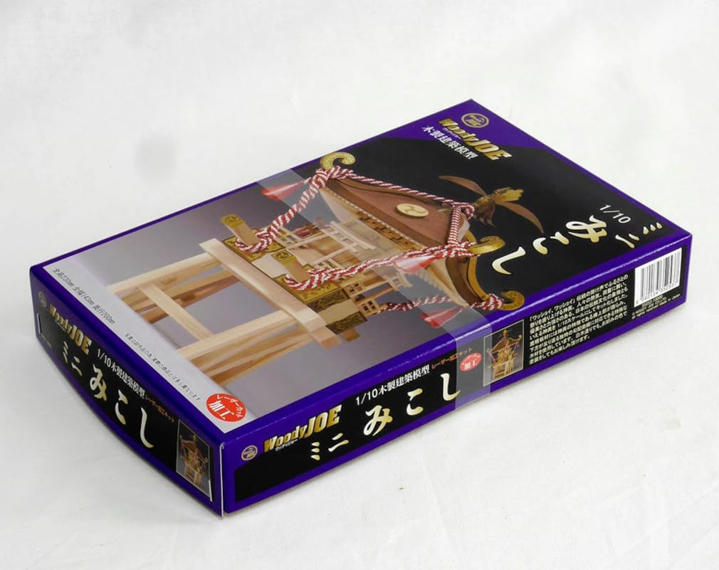 Woody Joe 1/10 Mini Mikoshi Wooden Model Assembly Kit (Scenery)