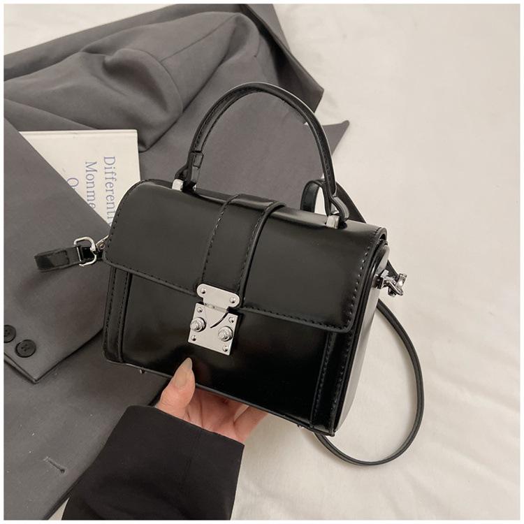 Premium Texture Small Bag Women's 2025 New Fashion Simple Shoulder Small Square Bag Messenger Bag