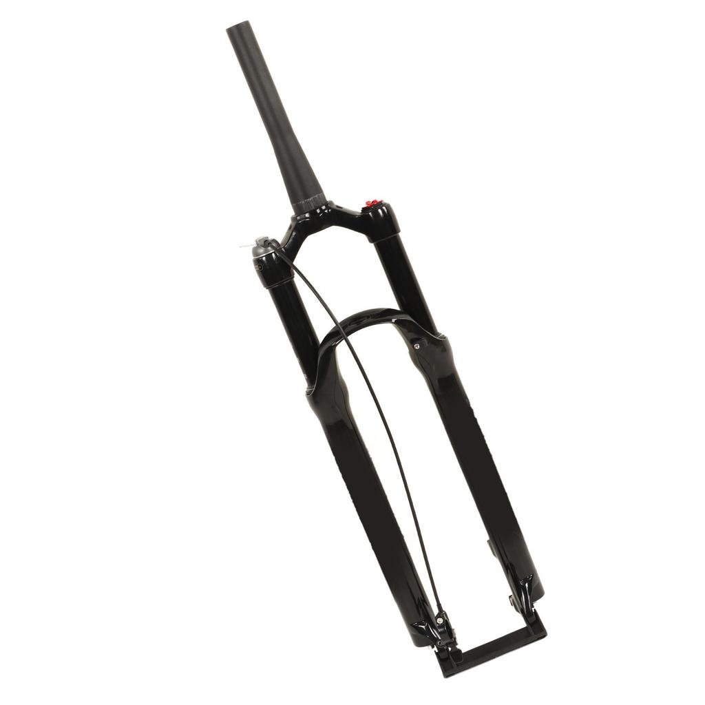 29 Inch Bike Front Fork Mountain Bike Air Suspension Front Fork Shock Absorber Tapered Black Tube Remote Lockout