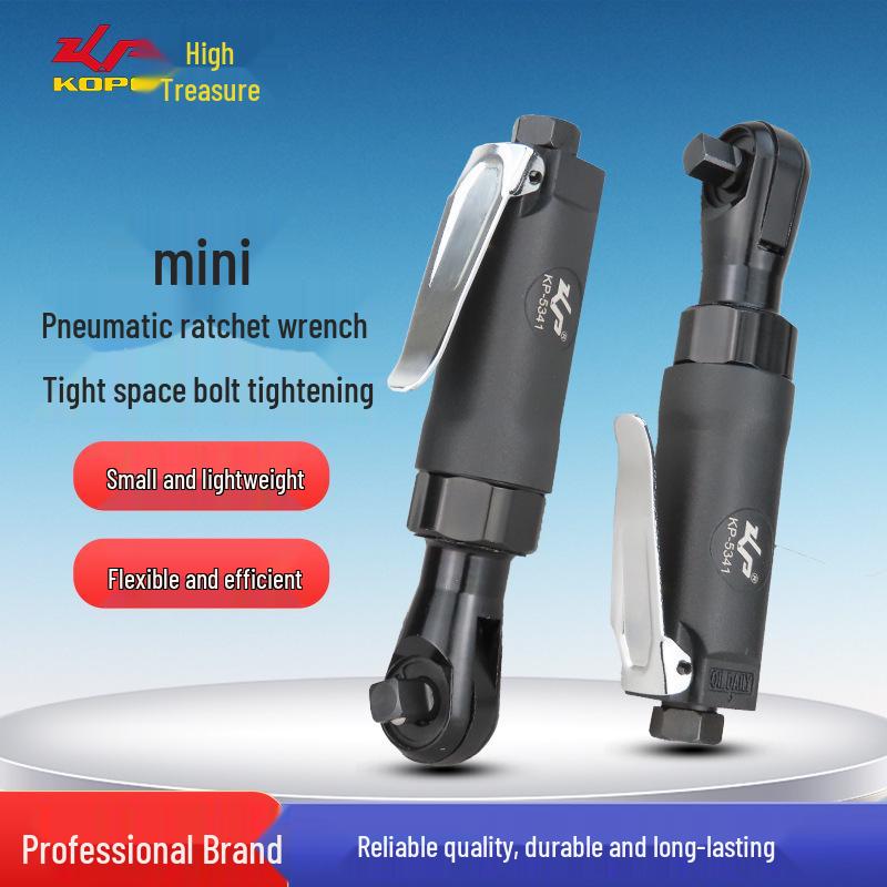 Gaobao Mini 3/8" 90° Pneumatic Ratchet Wrench for Auto Repair
