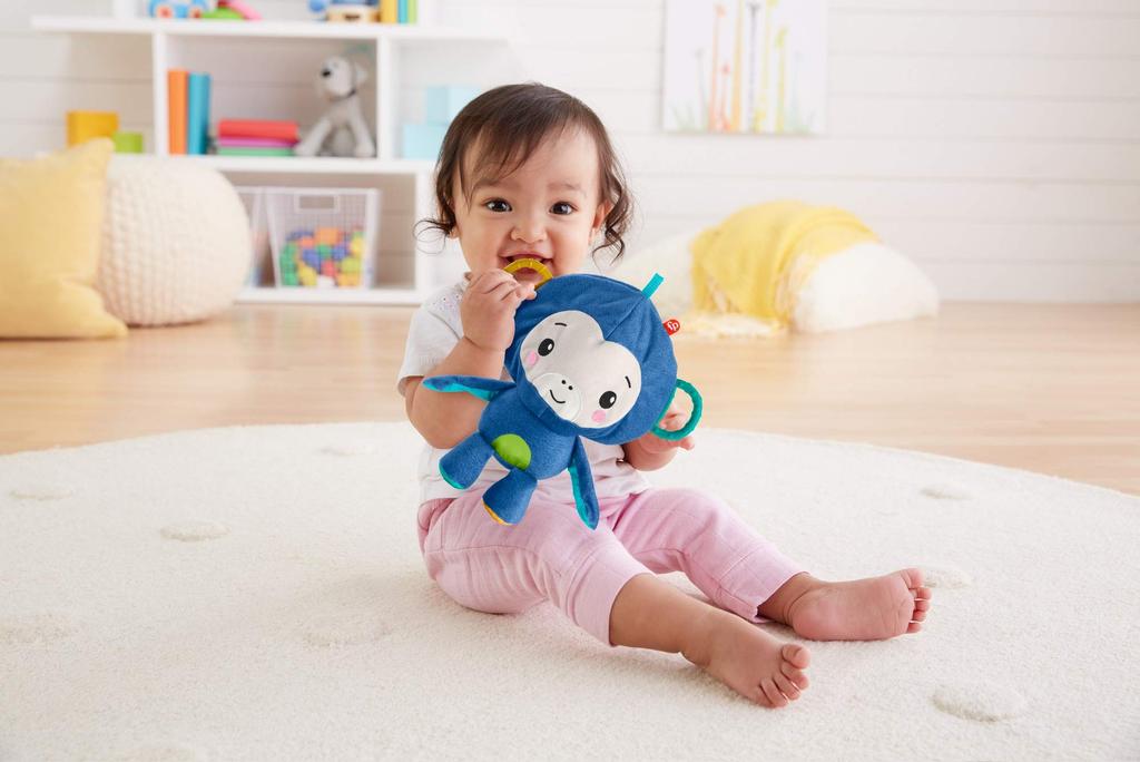 Fisher Price Transforms into a Soft Monkey months and GWW62 Ball! [0 up] [Educational toys] [Cloth toys]