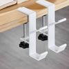 gaming headset support aluminum alloy hang headphones cradle adjustable Headset support Under Desk Headset Rack Holder Bracket