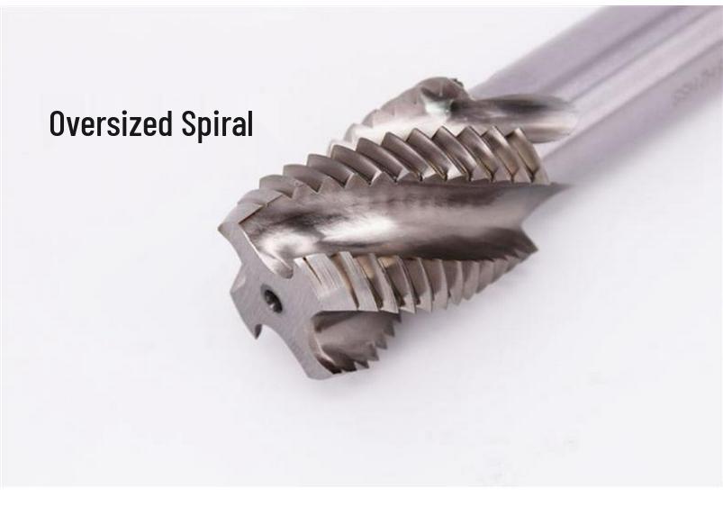 Large Non-Standard Spiral Tap for Blind Holes, Sizes: 30x1.5, 33, 36, 39, 42, 52, 56, 60