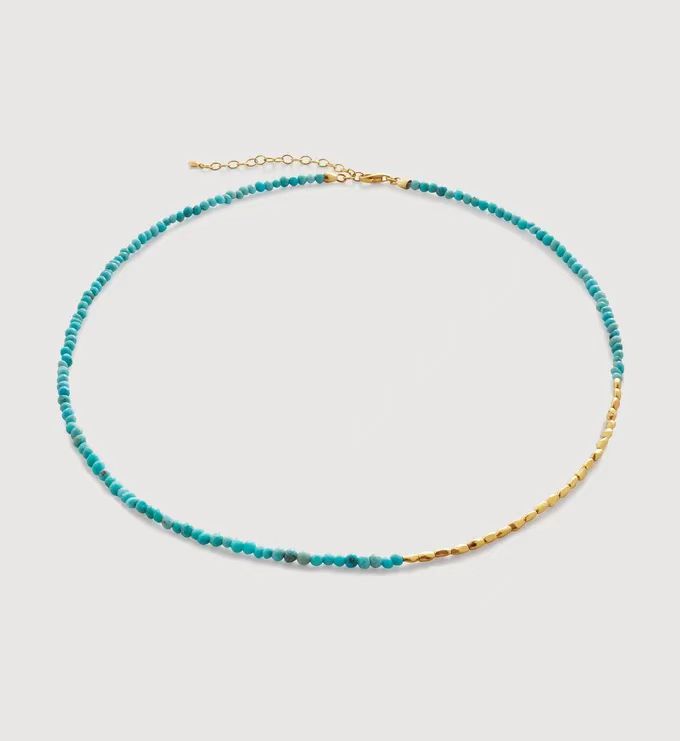 Natural Gemstone Bead Necklaces 925 Sterling Silver Boho Necklace Gold Plated Bohemian Jewelry Women