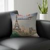 Brand Air France Cushion Cover Natural Linen Pillowcase Set AllinOne Decor for Sofa Bedroom  Chair