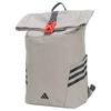 Adidas Logo Simple Large Capacity Fabric Laptop Backpack Medium Unisex Backpack Gray KC0269