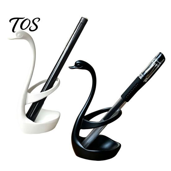 Office Desk Organizer 3D Printed Swan Pen Holder, Decorative Organizer, Aesthetic Storage Environmentally Friendly Cup Container, Minimalist