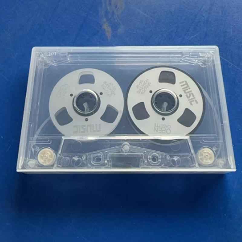 

Двостороння металева касетна стрічка з малим отвором. Ретро-чиста аудіострічка. Тип касетної стрічки ручної роботи з котушки на котушку A7