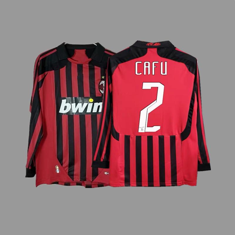 AC vintage jersey football jersey Maldini Tonali Ibka Piatek Shevchenko jersey