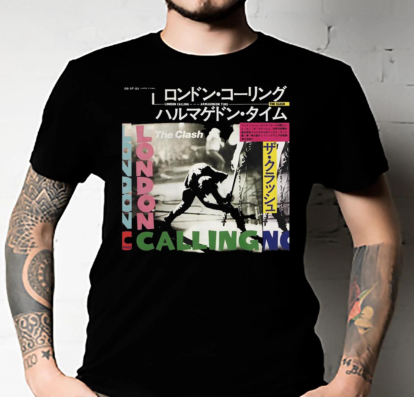 Men s and Women s T-shirts The Clash London Calling L