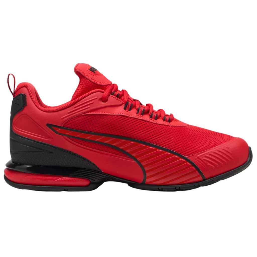 New PUMA Magnetic Abrasion Resistant Low Top Running Shoes Unisex Red Black 310783-07