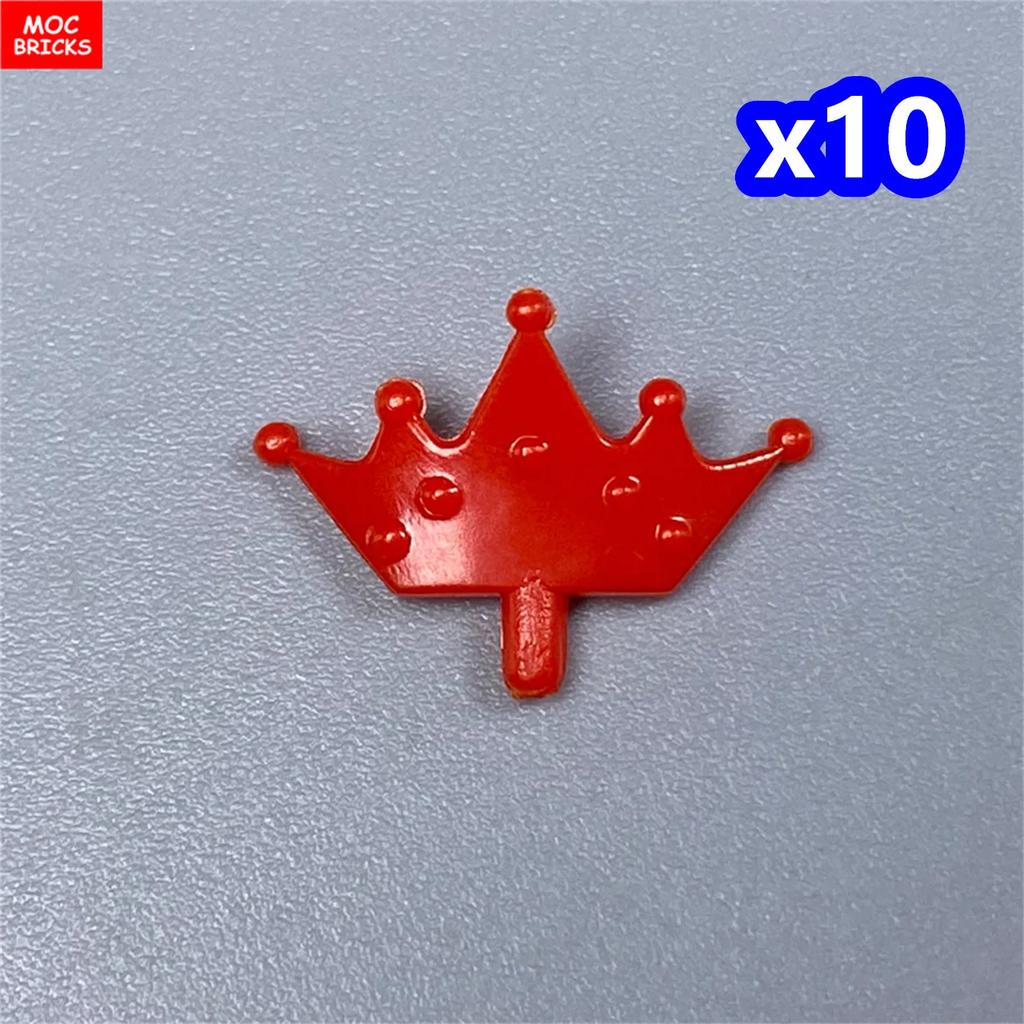 MOC Blocks Utensil Star Magic Wand 6124 Stick Love Heart Crown Bow Construction Bricks Part Playthings Accessories Princess Girl Dolls