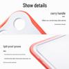 Camellia Anti-Bacterial Double-Sided Plastic Cutting Board