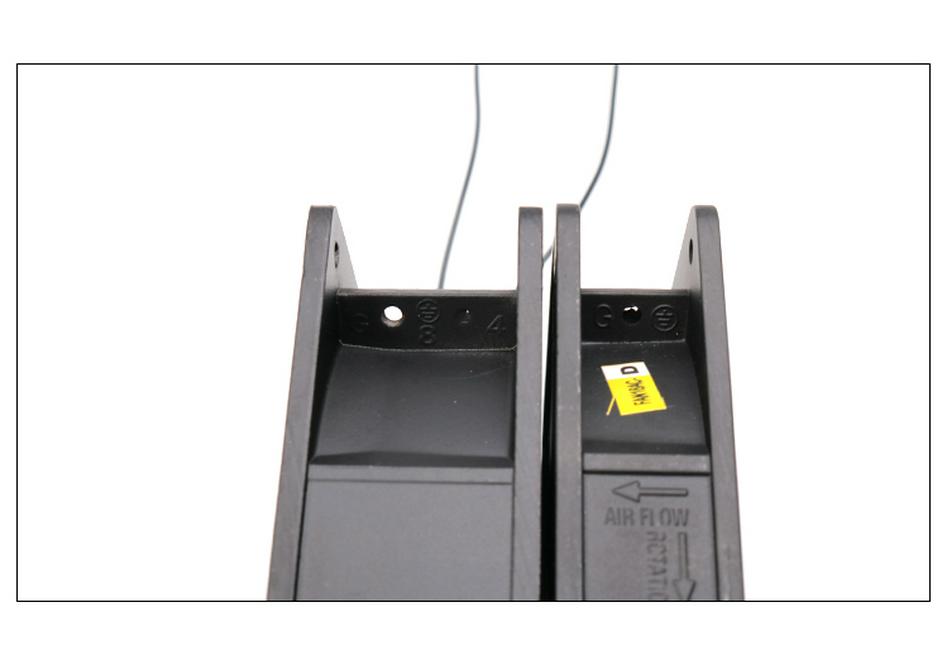 220V AC Small Axial Exhaust Fan with Distribution Box for Industrial Cabinet Cooling (12038 8025)