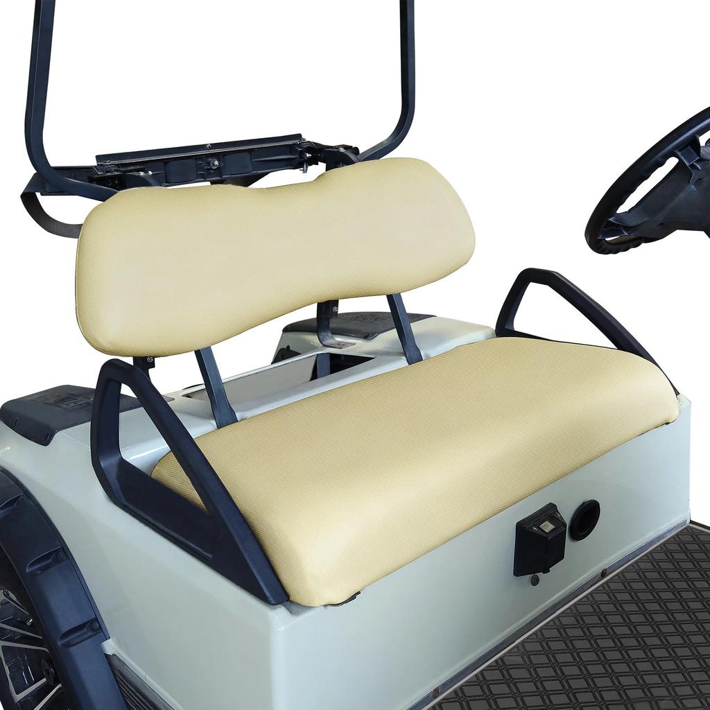 Fashion Cushion Cover Golf Cart Accessories Seat Cover Set Heat Washable Polyester Mesh Cloth for Club Car /EZGO / Yamaha