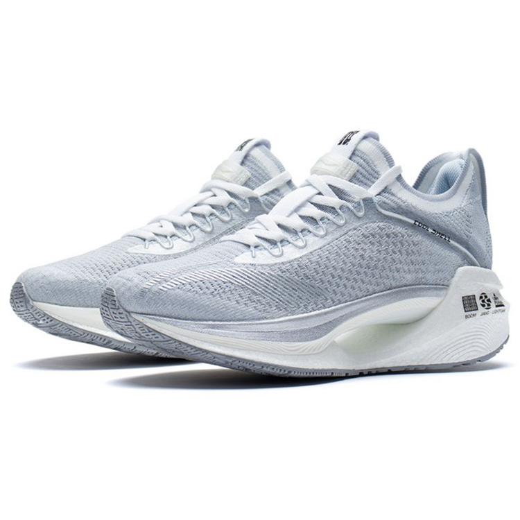 New LiNing Jueying Essential Breathable And Resilient Low Top Running Shoes Women's Silver ARRS004-8