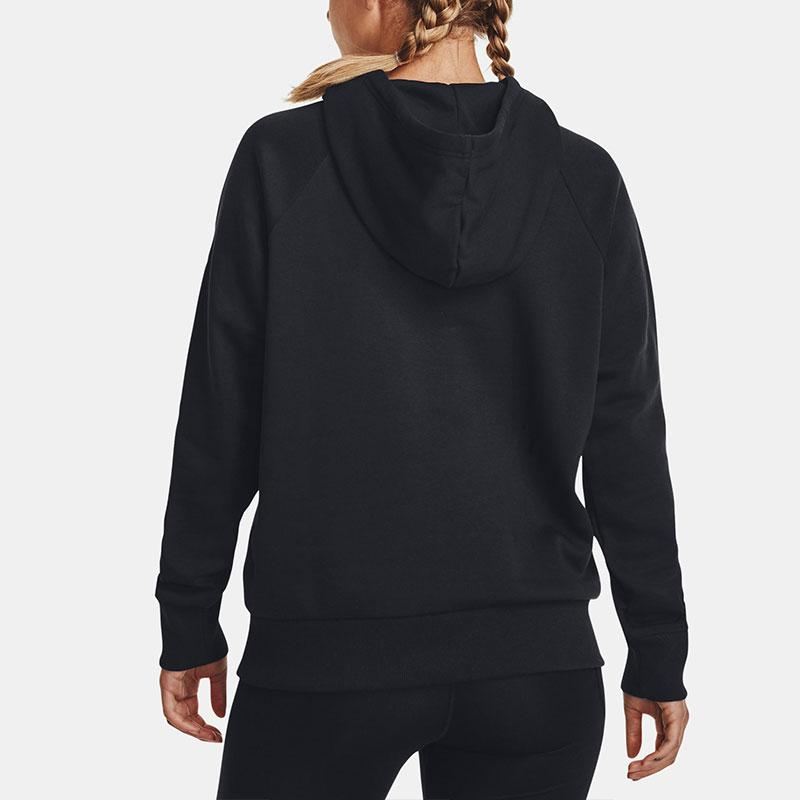 Under Armour Rival Fleece Graphic Hoodie Women hoodies Black 1379609-001