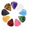 Heart & Triangle Celluloid Guitar Picks, 0.46mm to 1.2mm