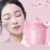 100g Japan Sakura Schlamm Gesichtsmaske Falten reduzieren Nacht Gesichtsmasken Haut reinigen Mitesser Poren Schmierender Schlamm Maske Hautpflege