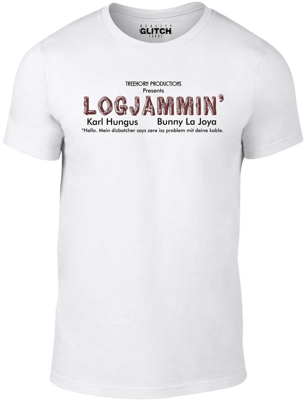 Logjammin T-Shirt Mens Womens Tees Top - Dude Big Lebowski Inspired Porn Film Movie Coen Brothers XL