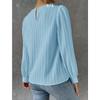 New Spring Round Neck Long Sleeve Loose Blouse Women Solid Color Office Shirt Ladies Casual Simple Tops Female Solid Color  Fashion Elegant Clothing