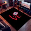 1pc FC Bayern München logo Print Area Rug - Soft,Washable Non-Slip Indoor Mat for Office Chairs,Living Room,Home Office Decorative Rug