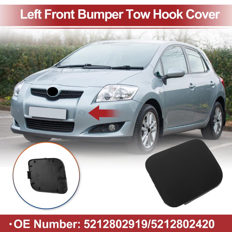 X Autohaux Left Front Car Tow Hook Cover Cap for Toyota Auris 2016-2018 No.5212802919