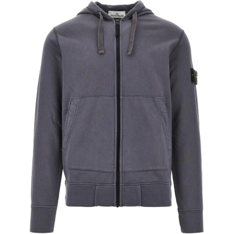 Stone Island Zomer 26 Capuchon Effen Kleur Lange Mouw Sweatshirt Heren sweatshirt L1S156100061S0051-V002D M