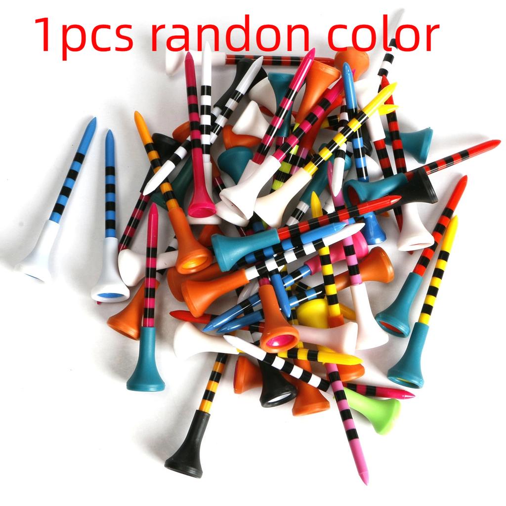 PVC Golf-Tee Kunststoff-Golfball-Basis 70/83mm Weiche Silikonhülle Kappe Mehrfarbig Trainingshilfen Sportzubehör