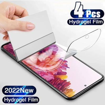 4 buc. Film hidrogel capac complet pentru Samsung Galaxy A50 A51 A52 A70 A71 A72 pentru Samsung A12 A21S A52S A10 A30 A40 Protector de ecran