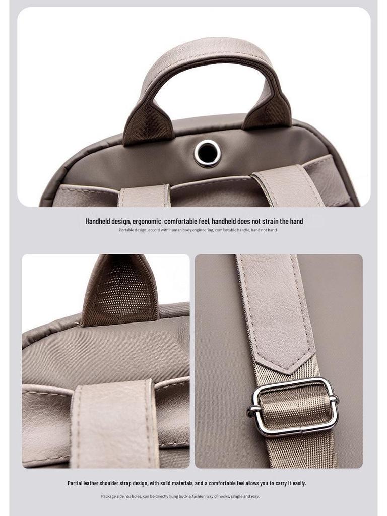 2025 m. Korėjietiško stiliaus vandeniui atspari Oksfordo kelioninė kuprinė – universali ir patvari moteriška rankinė