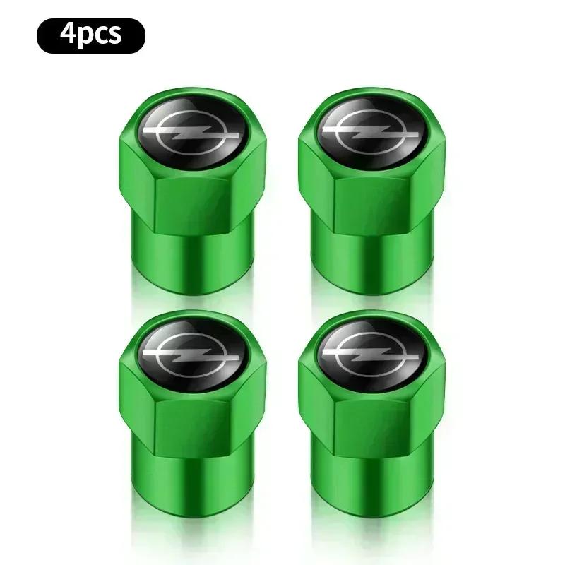 Q1022Q102Car Aluminum AlloyTyre Rim Stem Covers For Opel Astra G H J F K Insignia Vectra C D Zafira B Antara Corsa B E Mokka Accessorie
