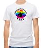 Rainbow Sheep Of The Family LGBT Short Sleeve White T Shirt Men G072